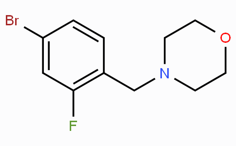 4-(4-Bromo-2-fluorobenzyl)morpholine