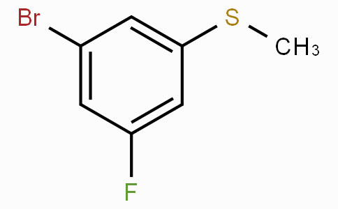 1-Bromo-3-fluoro-5-(methylsulfanyl)benzene