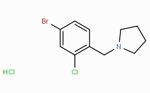 1-(4-Bromo-2-chlorobenzyl)pyrrolidine hydrochloride
