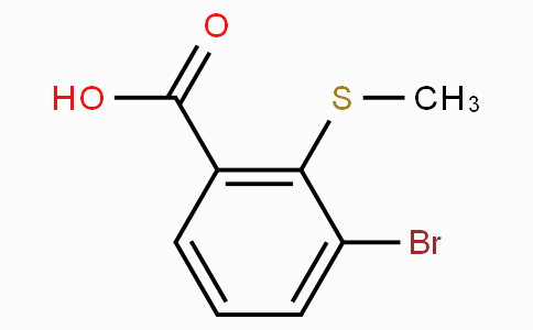 3-Bromo-2-(methylthio)benzoic acid