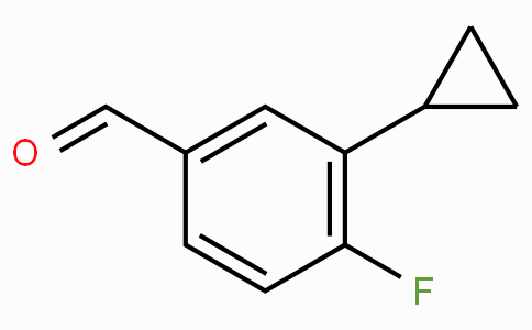 3-Cyclopropyl-4-fluorobenzaldehyde