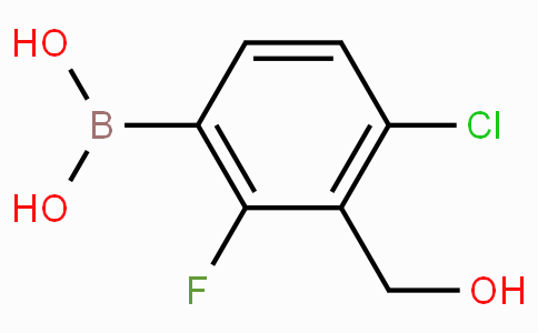 4-氯-2-氟-3-羟甲基苯基硼酸