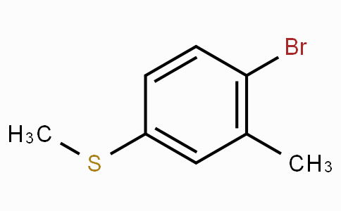 1-Bromo-2-methyl-4-(methylthio)benzene