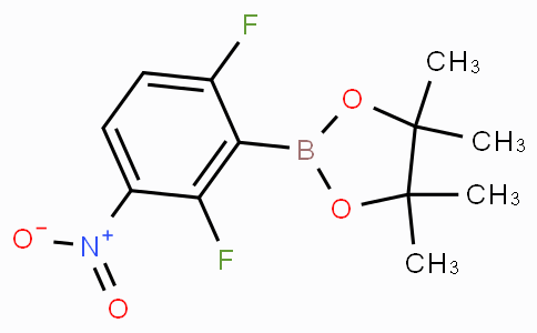 2,6-Difluoro-3-nitrophenylboronic acid pinacol ester