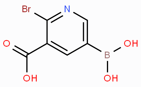 2-溴-3-羧基吡啶-5-硼酸