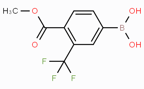 4-(Methoxycarbonyl)-3-(trifluoromethyl)phenylboronic acid