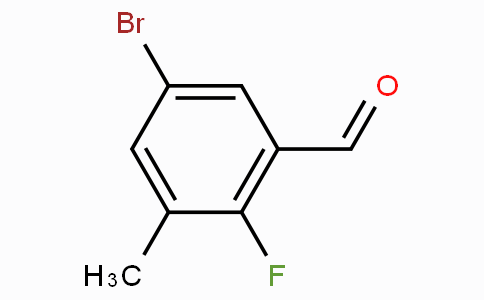 5-Bromo-2-fluoro-3-methylbenzaldehyde