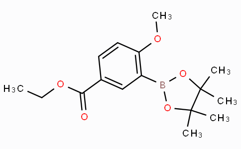 Ethyl 4-methoxy-3-(tetramethyl-1,3,2-dioxaborolan-2-yl)benzoate