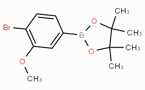 2-(4-Bromo-3-methoxyphenyl)-4,4,5,5-tetramethyl-1,3,2-dioxaborolane