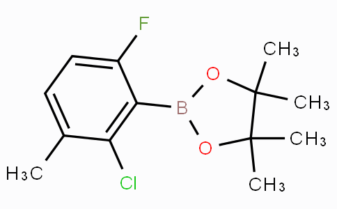 2-Chloro-6-fluoro-3-methylphenylboronic acid pinacol ester