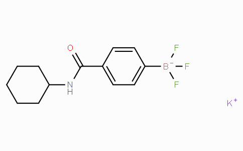Potassium 4-(cyclohexylcarbamoyl)phenyltrifluoroborate