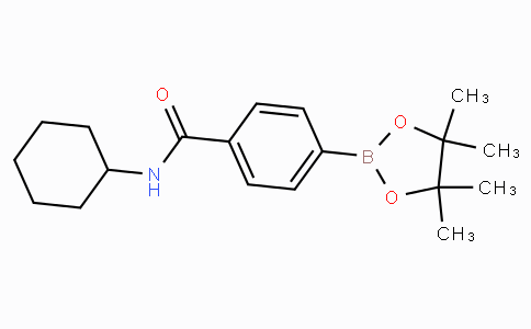 4-(Cyclohexylaminocarbonyl)phenylboronic acid pinacol ester