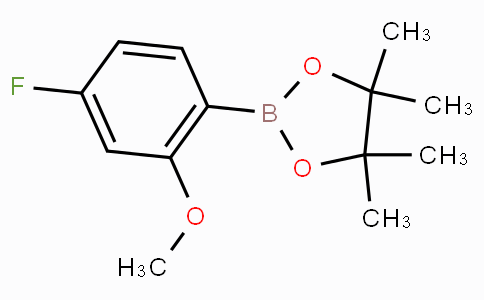 4-Fluoro-2-methoxyphenylboronic acid pinacol ester