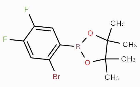 2-Bromo-4,5-difluorophenylboronic acid pinacol ester