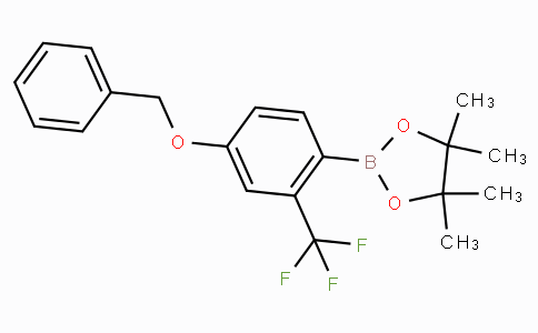 4-Benzyloxy-2-trifluoromethylphenylboronic acid pinacol ester