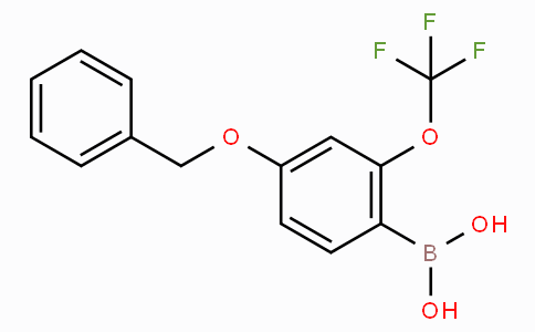4-Benzyloxy-2-(trifluoromethoxy)phenylboronic acid