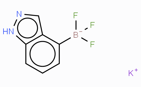 Borate(1-), trifluoro-1H-indazol-4-yl-, potassium (1:1), (T-4)-