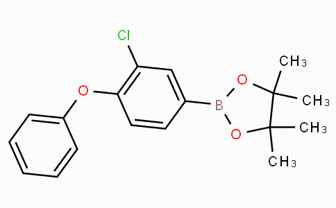 2-(3-Chloro-4-phenoxyphenyl)-4,4,5,5-tetramethyl-1,3,2-dioxaborolane