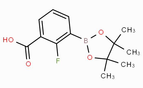 3-Carboxy-2-fluorophenylboronic acid pinacol ester