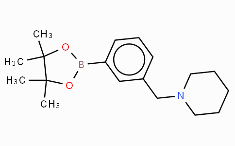 3-(Piperidin-1-ylmethyl)phenylboronic acid, pinacol ester