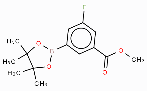 3-Fluoro-5-methoxycarbonylpohenylboronic acid pinacol ester