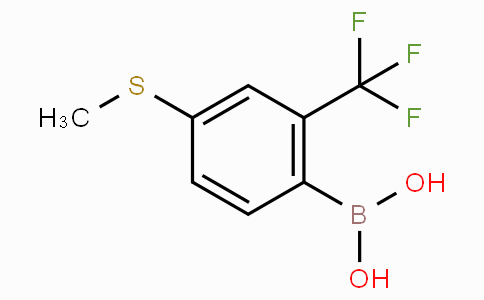 4-(Methylthio)-2-(trifluoromethyl)phenylboronic acid