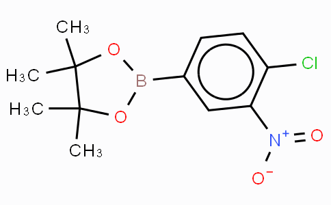 4-Chloro-3-nitrophenylboronic acid, pinacol ester