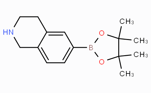 1,2,3,4-tetrahydro-6-(4,4,5,5-tetramethyl-1,3,2-dioxaborolan-2-yl)-Isoquinoline