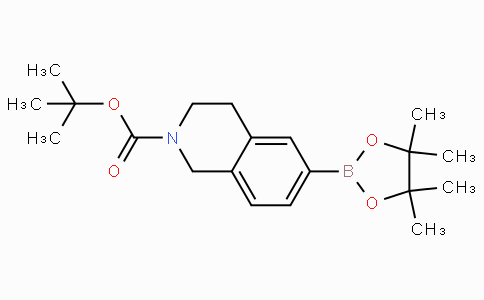 tert-butyl 6-(4,4,5,5-tetramethyl-1,3,2-dioxaborolan-2-yl)-3,4-dihydroisoquinoline-2(1H)-carboxylate