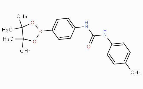 (4-(3-(4-Methyphenyl)ureido)phenyl)boronic acid pinacol ester