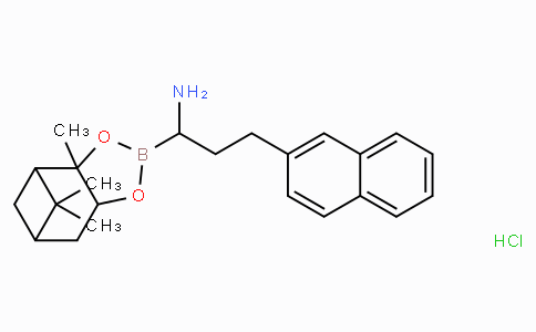 (R)-BoroAbu(β-Naphthalenyl)-(+)-Pinanediol-HCl