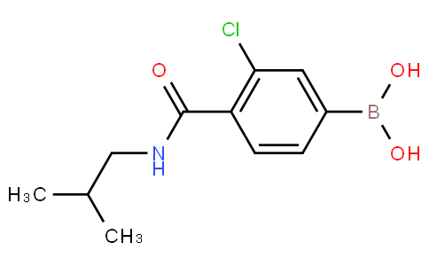 3-Chloro-4-(isobutylcarbamoyl)benzeneboronic acid