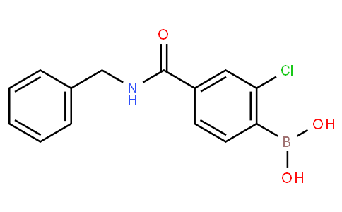4-Benzylcarbamoyl-2-chlorobenzeneboronic acid