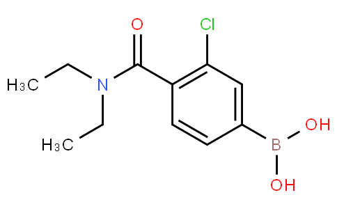 3-Chloro-4-(N,N-diethylcarbamoyl)phenylboronic acid