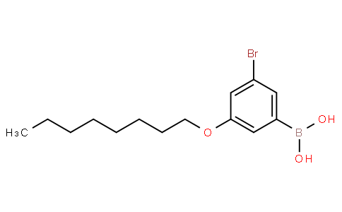3-Bromo-5-octyloxyphenylboronic acid