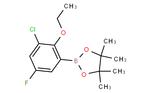 3-Chloro-2-ethoxy-5-fluorophenylboronicacid pinacol ester