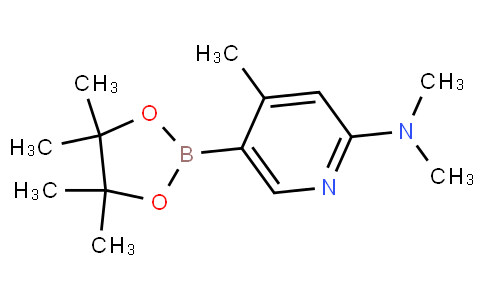 2-(Dimethylamino)-4-methylpyridine-5-boronic acid pinacol ester