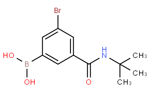 5-Bromo-3-(tert-butylaminocarbonyl)phenylboronic acid
