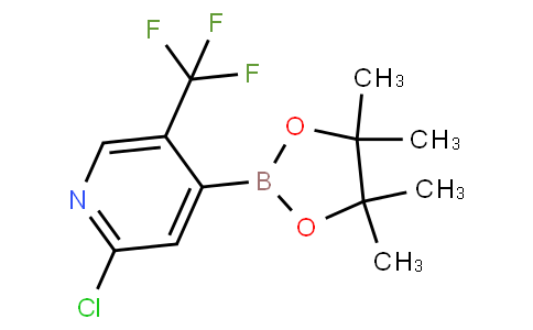 2-Chloro-5-(trifluoromethyl)pyridine-4-boronic acid pinacol ester