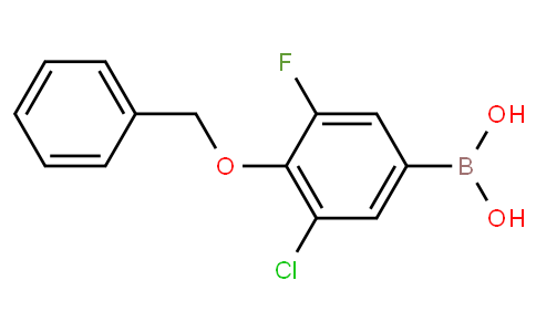 4-Benzyloxy-3-chloro-5-fluorobenzeneboronic acid