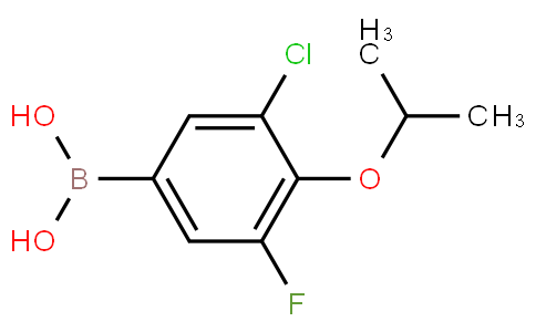 5-Chloro-3-fluoro-4-isopropoxyphenylboronic acid