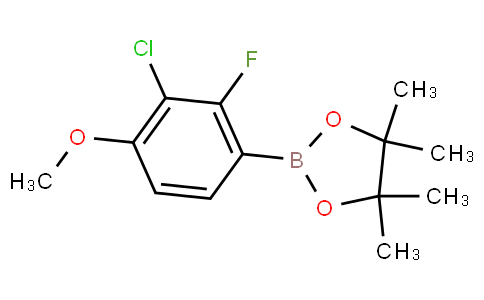 3-Chloro-2-fluoro-4-methoxyphenylboronic acid pinacol ester