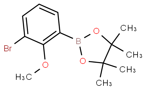 3-Bromo-2-methoxyphenylboronic acid pinacol ester