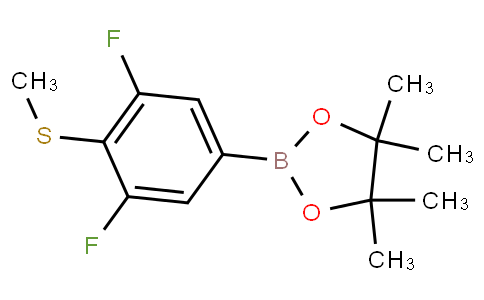 3,5-Difluoro-4-(methylthio)phenylboronic acid pinacol ester