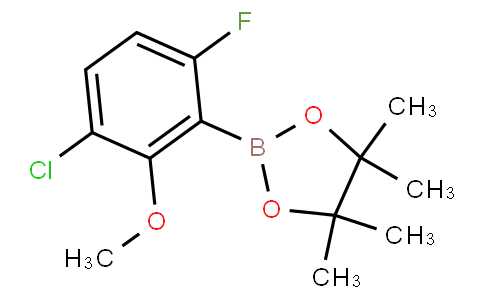 3-Chloro-6-fluoro-2-methoxyphenylboronic acid pinacol ester