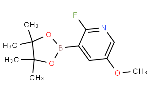2-Fluoro-5-methoxypyridine-3-boronic acid pinacol ester