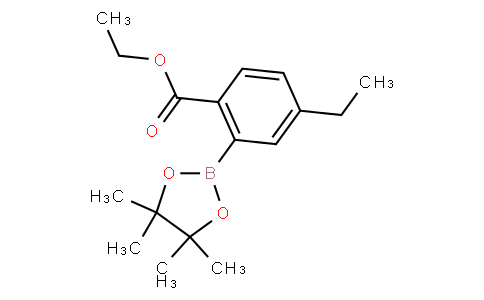 2-Ethoxycarbonyl-5-ethylphenylboronic acid pinacol ester