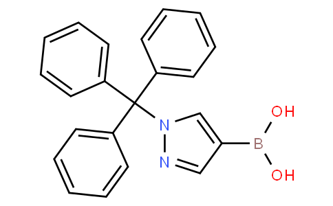 (1-Trityl-1H-pyrazol-4-yl)boronic acid