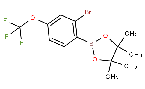 2-Bromo-4-(trifluoromethoxy)phenylboronic acid pinacol ester