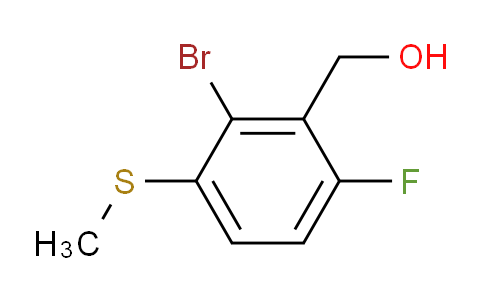 (2-溴-6-氟-3-甲基硫基苯基)甲醇